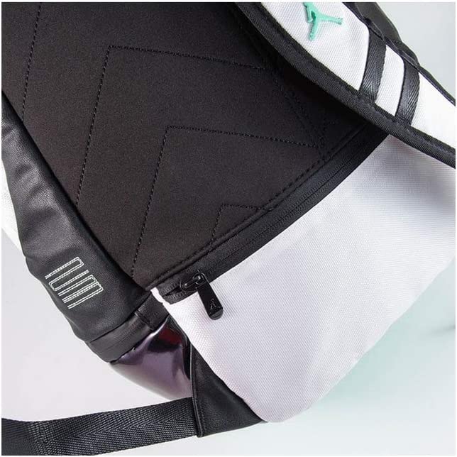 nike air jordan 11 backpack Nike Air Jordan Retro 11 Backpack (One Size, White/Emerald Rise)
