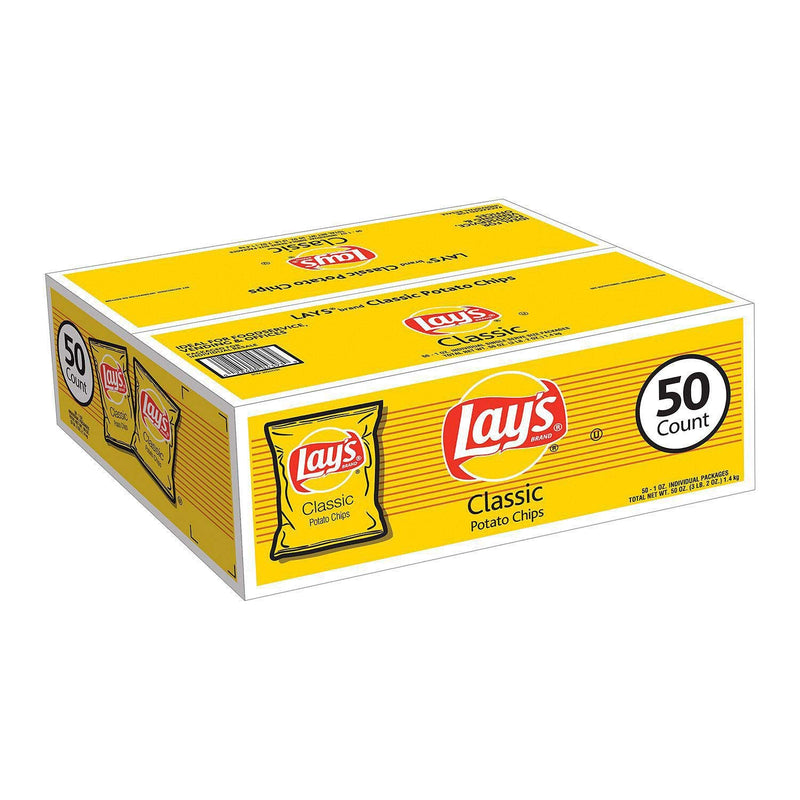  Baked, Lay's Original Potato Crisps, 0.875 Ounce (Pack of 40)  : Everything Else