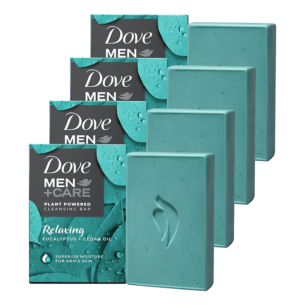 DOVE MEN + CARE 3 in 1 Bar Cleanser for Body, Face, and Shaving Extra Fresh  Body and Facial Cleanser More Moisturizing Than Bar Soap to Clean and