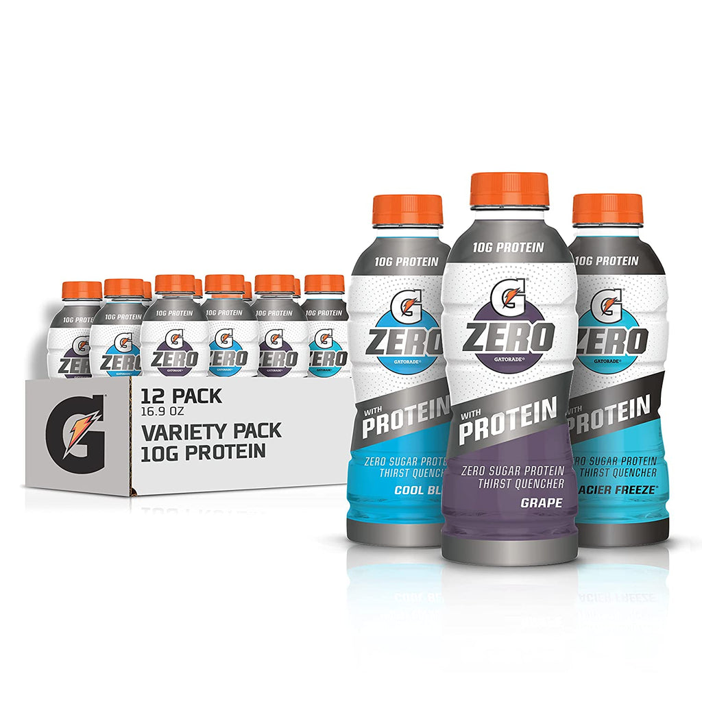 Gatorade Zero with Protein Powder Sticks, 10g Whey Protein Isolate