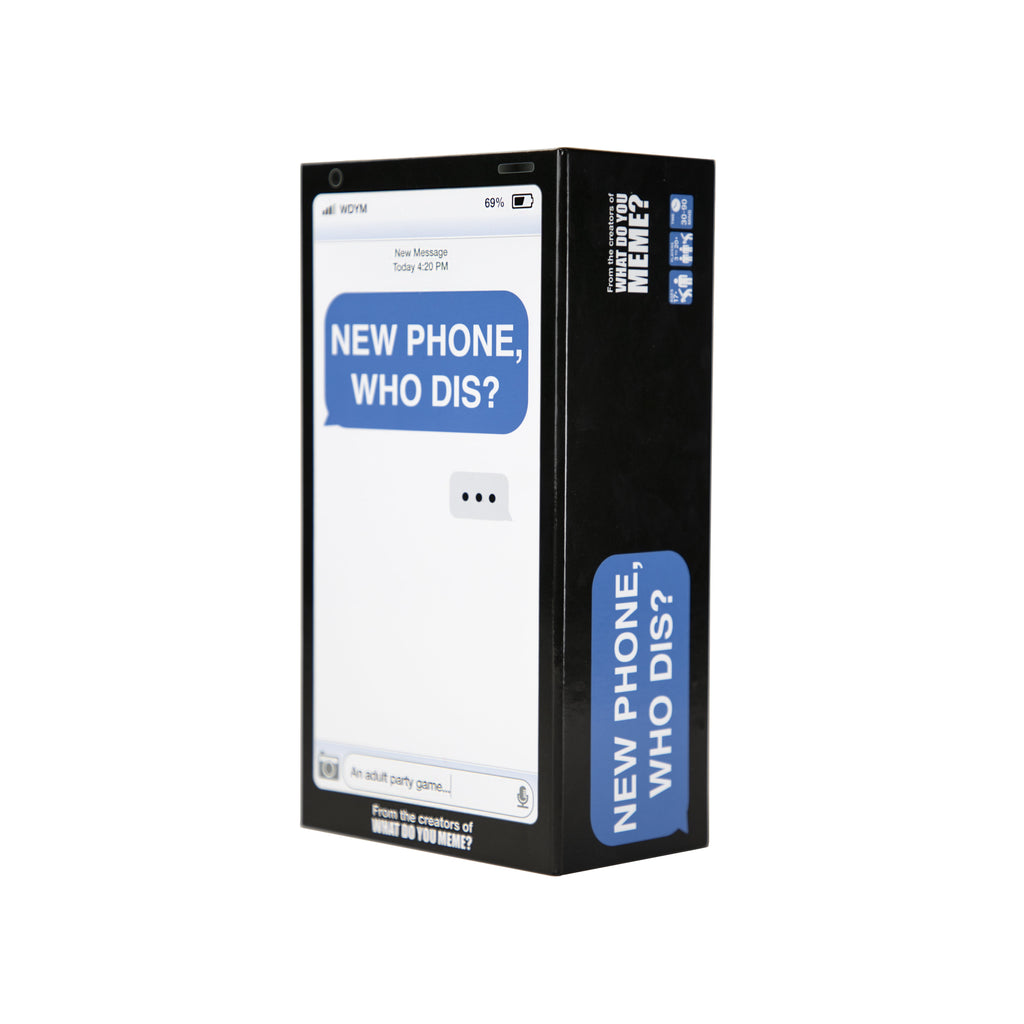 New Phone, Who Dis? - The 100% Offline Text Messaging Adult Party Game Fun  Board Game